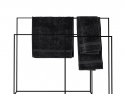 Gamani 金属毛巾架浴室用品3D模型素材下载Gamani Standing Metal Towel Rack by Adria