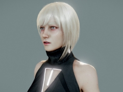 科幻少女模型下载