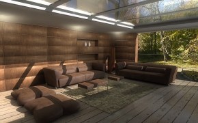 C4D室内工程文件 cinema4d interior