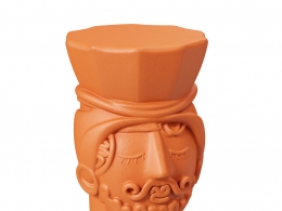 Seletti品牌摩尔人头像男士陶凳3D模型素材下载Terracotta Testa Di Moro Man Stool by