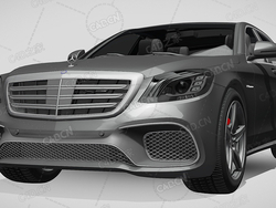 梅赛德斯amg-s65豪华汽车轿车2018款C4D汽车模型下载