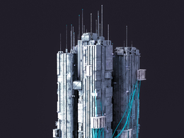 未来科幻赛博朋克高层建筑future architecture-4