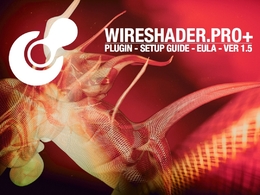 C4D边缘点材质渲染插件汉化版 Tools4D WireShader Pro Plus