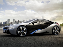 2015款宝马i8汽车3D模型