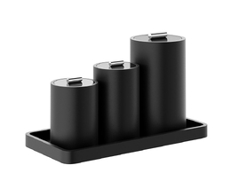 Decor Walther黑石多用途收纳盒3D模型素材下载Black Stone Multi-Purpose Box by Deco