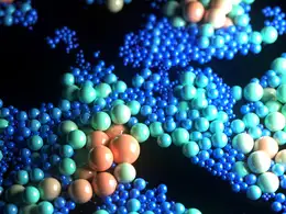 推动挤压粒子圆球push apart texture r16-r23 x-particles cycles4d