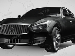 日产风雅家用汽车轿车C4D汽车模型下载