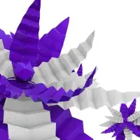 电视台频道包装：绽放的折纸花C4D工程文件