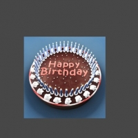 生日蛋糕C4D模型：Birthday-Cake