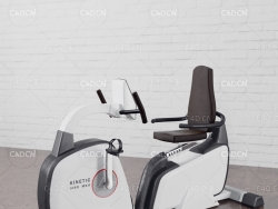 C4D健身车家用卧式自行车磁控运动单车功率车中老年人健身运动锻炼器材