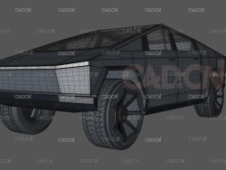 特斯拉电动皮卡汽车 Cybertruck