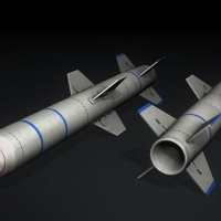 现代兵器：导弹3D模型 Missile 3d model