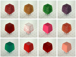 16个C4D Octane糖果材质 SSS材质 Octane SSS Inside Shaders