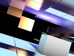 C4D新闻电视频道简单方块动画工程文件