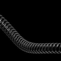 黑色电话线模型 Telephone line