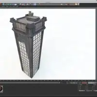 C4D高楼大厦建模实例教程 Modeling a 3D Building in C4D Timelapse and Freebie