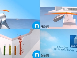 【新线中视】本部学员C4D动画作业一周小练习 系类八