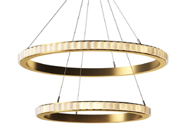 阿瓦隆光环特大吊灯CTO品牌照明3D模型素材下载Avalon Halo XL Chandelier by CTO Ligh