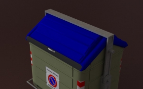 军用箱子C4D模型 The box 3d models
