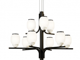 5170-09款吊灯现代水晶吊灯3D模型素材下载TheChandelier 5170-09 by Alma Light