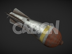 C4D炸弹模型 bomba