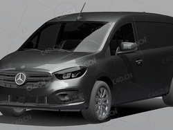 梅赛德斯奔驰citan紧凑型MPV2022款C4D汽车模型下载