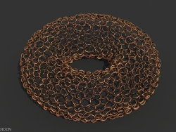 交错编织圆环模型 interweave