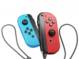 任天堂霓虹色Joy-Con游戏手柄3D模型素材下载Joy-Con Controllers Neon Colors by Nint