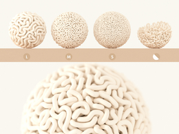 C4D面团 线团模型 Spaghetti Ball