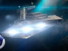 C4D《星球大战》太空飞船、地球工程文件 Star Wars Project