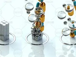 C4D物体升起变成气泡动画工程 MOTION GRAPHICS & MOGRAPH ANIMATION