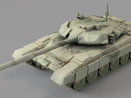 T-90坦克模型 俄罗斯陆军热门型主战坦克 T-90 main battle tanks