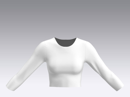 c4d模型女性衣服上衣Sleeves-25