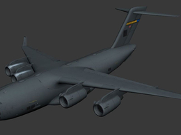 美国空军C-17大型战略战术运输机c-17