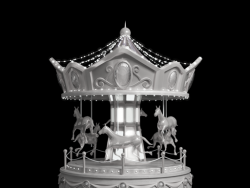 旋转木马 白模 进来看一看了喂~~