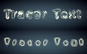 C4D创建样条跟踪文字动画 How To Make Custom Tracer Text In Cinema 4D