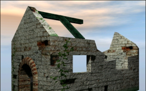 破旧房屋、水井游戏场景3D模型 Dexsoft-Game : Fantasy Outdoor