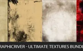 磨伤划痕贴图素材 GraphicRiver – Ultimate Textures Bundle