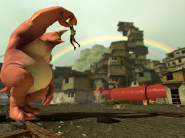 6套C4D奇幻风格冒险游戏《Papo&Yo》角色动画模型合集