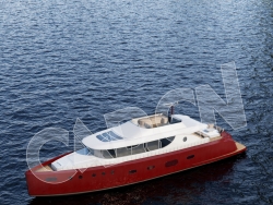 C4D小型游艇 yacht 3d model