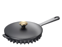 Fireup带盖黑色煎锅3D模型素材下载Black Skillet Pan with Lid by Fireup