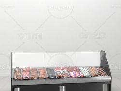 熟食肉类货柜火腿牛肉香肠猪肉C4D模型