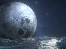 月亮之上创意月球场景oc模型