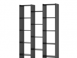 博纳多混沌书架组合23D模型素材下载Kaos Bookshelves Combination 2 by Bonaldo