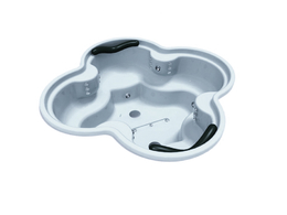 四人大型花瓣式浴缸