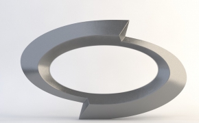 雷诺三星汽车标志C4D模型 Renault Samsung Motors