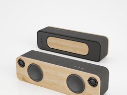 实木外壳音箱Speaker数码产品模型下载