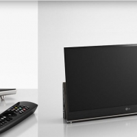 LG超薄电视C4D模型 LG TV 3DMODEL