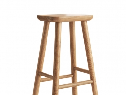 利奎合约家具贾斯珀吧台椅3D模型素材下载Jasper Counter Stool by Liqui Contracts