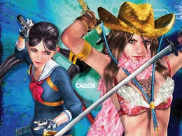 33套C4D青春美少女动作游戏《御姐玫瑰》角色动画模型合集